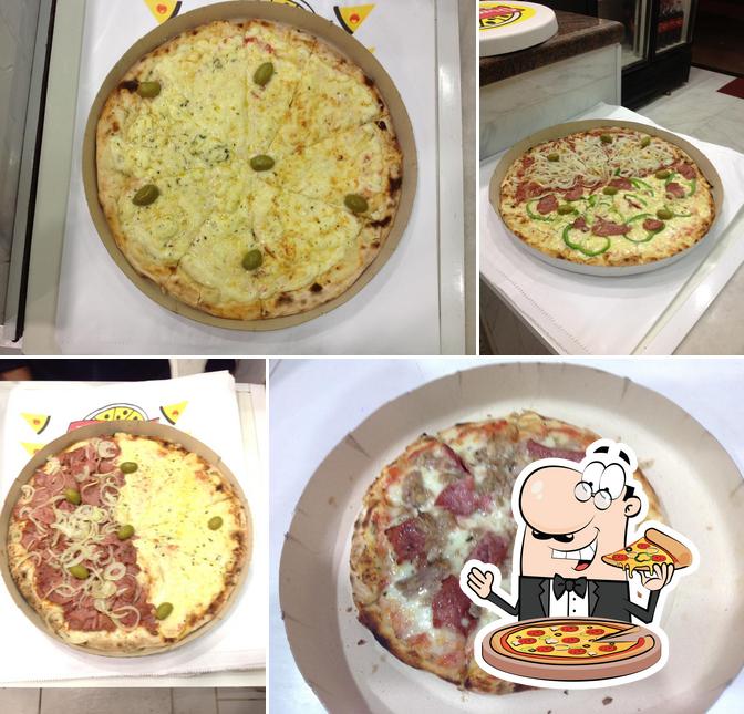 Consiga pizza no Pizzaria Dom Lau