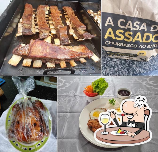 Comida em A Casa do Assado Churrasco ao Bafo