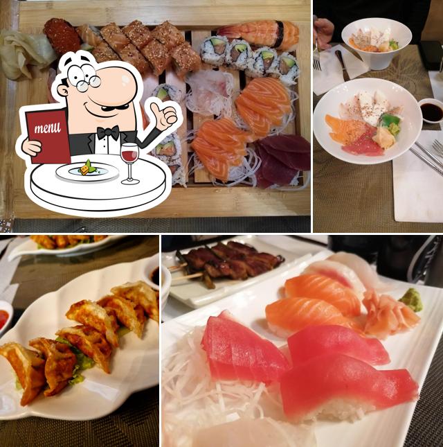 Еда в "Sushi Gare"