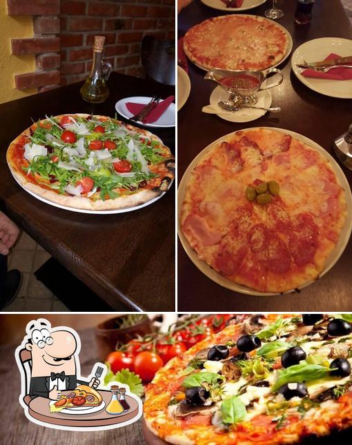 Order pizza at BarCaffe Pivnica