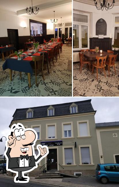 Bistrot Brasserie am Duerf se distingue par sa intérieur et extérieur