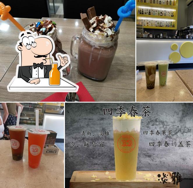 Enjoy a beverage at YouYou Tea