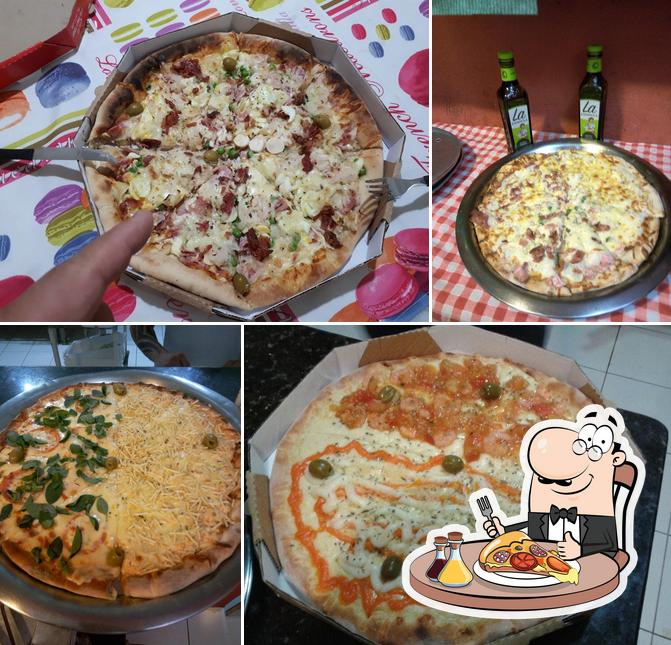 Peça pizza no Nova Ribeirânia Pizzeria