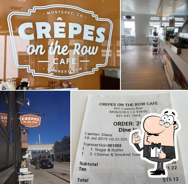 Crepes On The Row in Monterey Restaurant menu and reviews