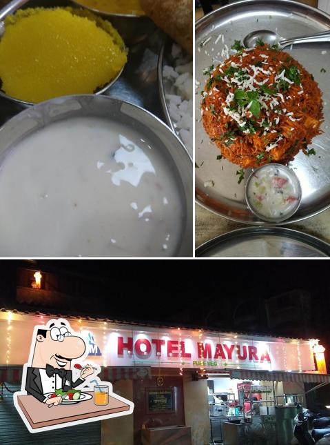 Food at Hotel mayura