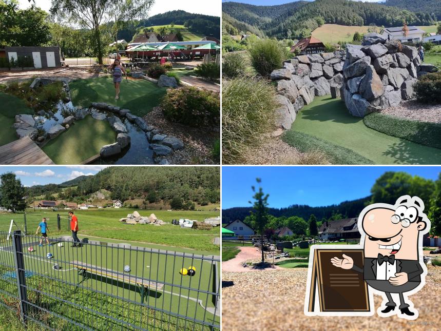 Genießt die Aussicht außerhalb von Adventuregolf & Soccergolfpark Gutach