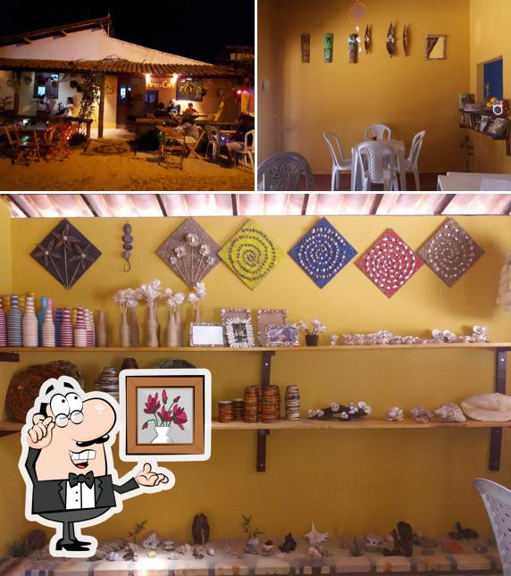 O interior do Arte&Café