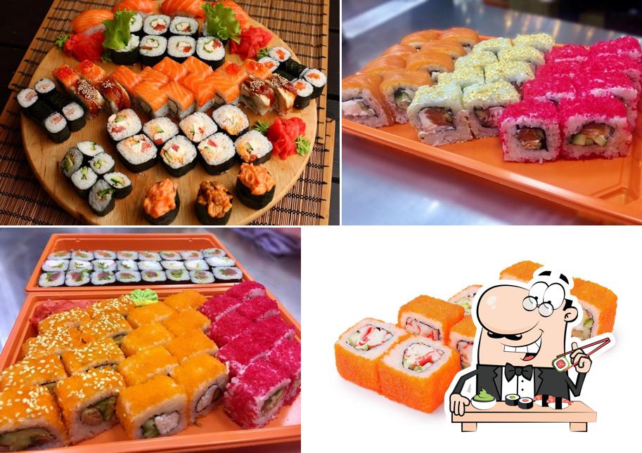 Les sushi sont disponibles à MYBOX