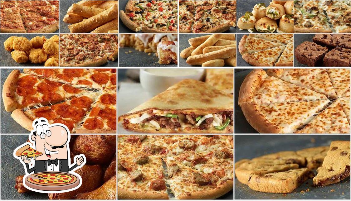 Pick various kinds of pizza