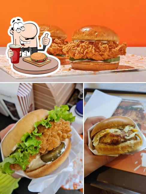 Prenditi un hamburger a Popeyes Oerlikon