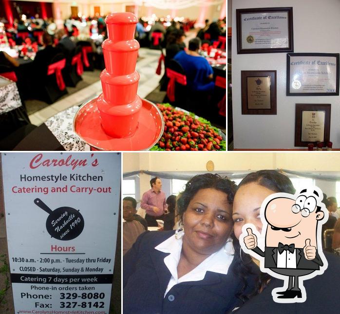Look at this pic of Carolyn's Homestyle Kitchen & Catering