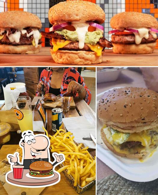 Get a burger at RocoMamas Carnival City