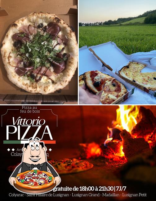 En Vittorio Pizza, puedes degustar una pizza
