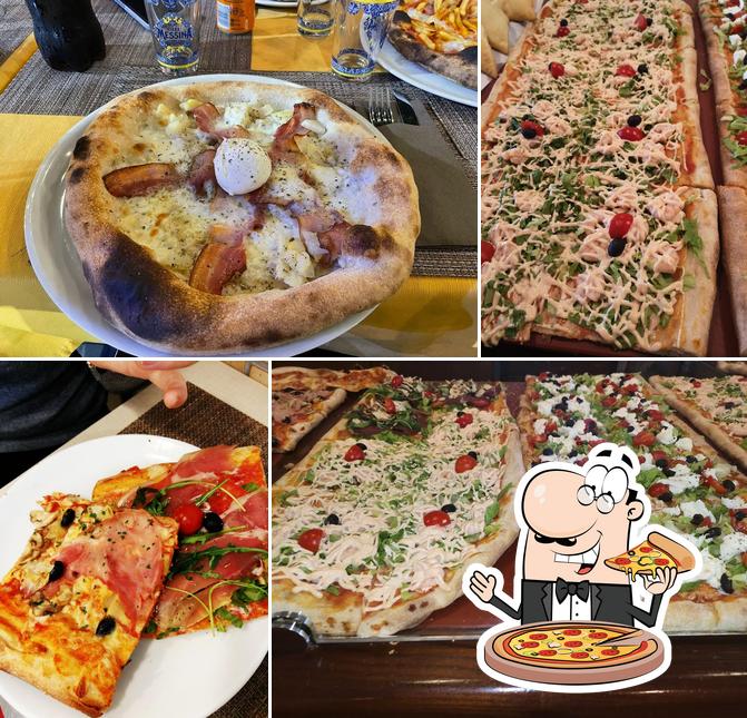 A Rustichello's, puoi assaggiare una bella pizza