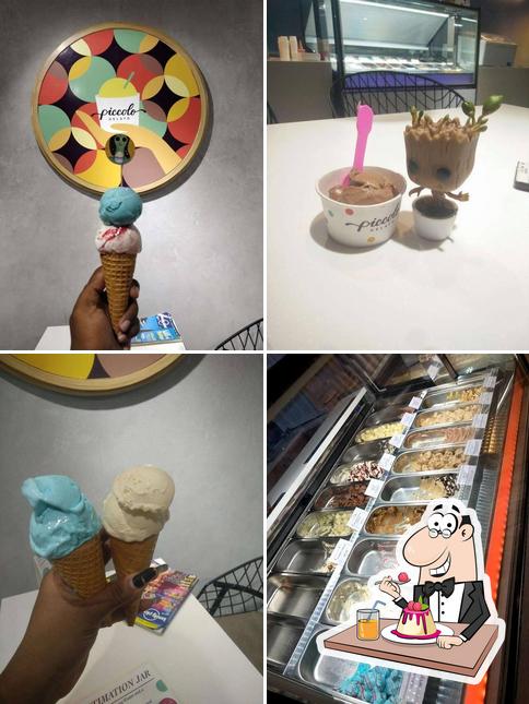 Piccolo Gelato offers a number of sweet dishes