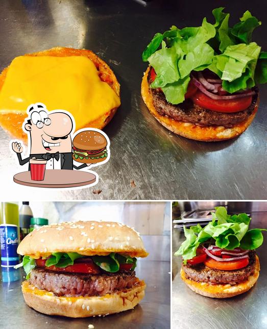 Essayez un hamburger à Captain Snack