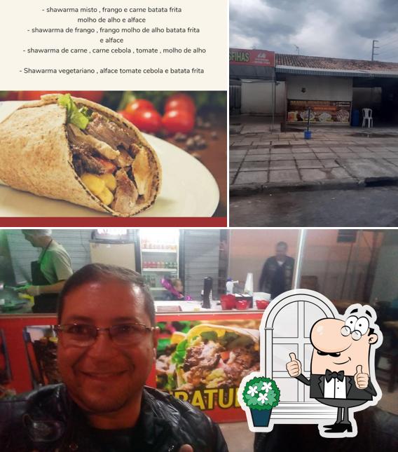 O exterior do Shawarma Guaratuba