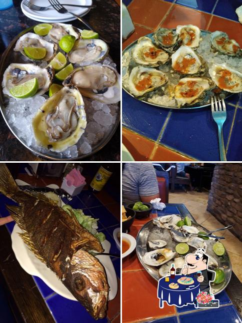 Try out seafood at Mariscos Chihuahua