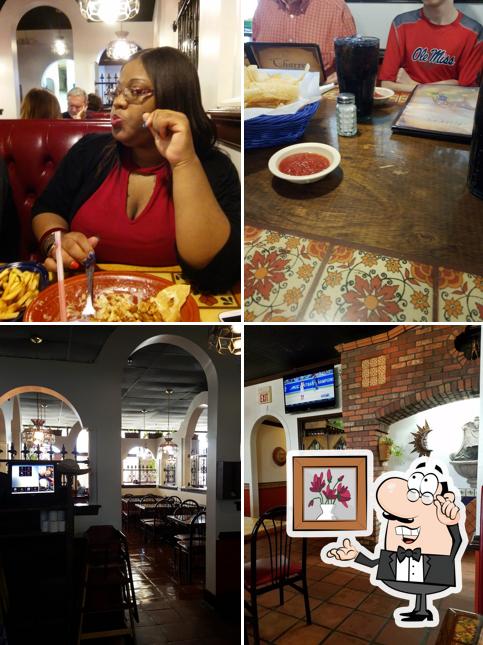 The interior of El Charro Méxican Restaurant