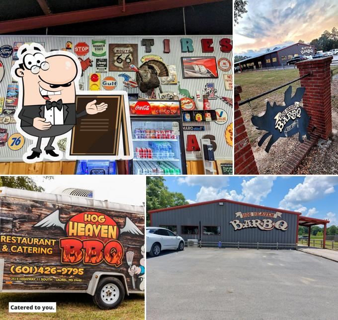 The exterior of Hog Heaven BBQ