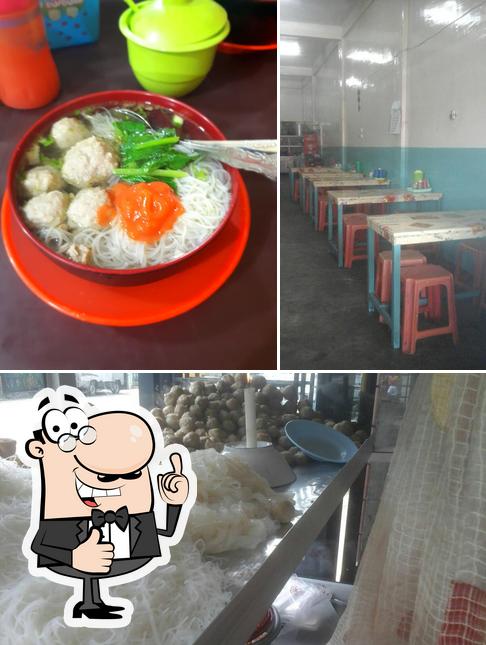 See the pic of BAKSO AMAT