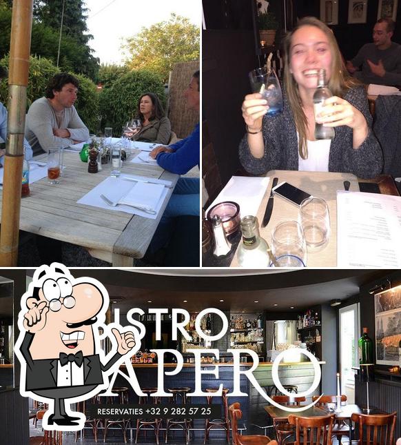 L'intérieur de Bistro Apero