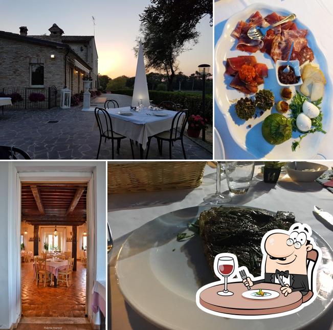 Platti al Ristorante Country House Isola Belgatto