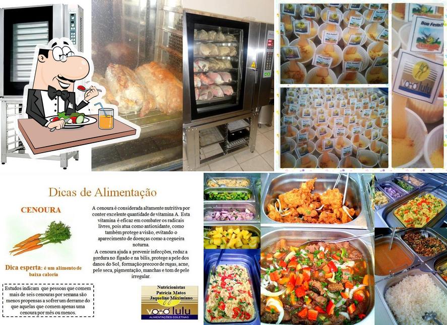 Platos en Vovó Lulu Alimentações Coletivas