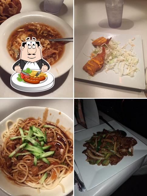 Food at Wang's Mandarin House