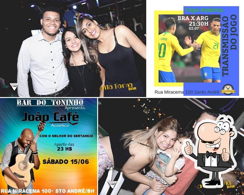 See this picture of Bar do Toninho