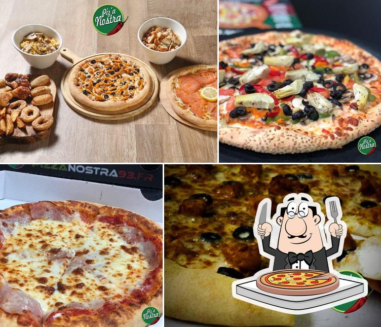 Prenez des pizzas à Pizza Nostra