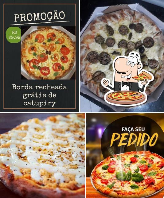 Escolha pizza no Zé da Pizza