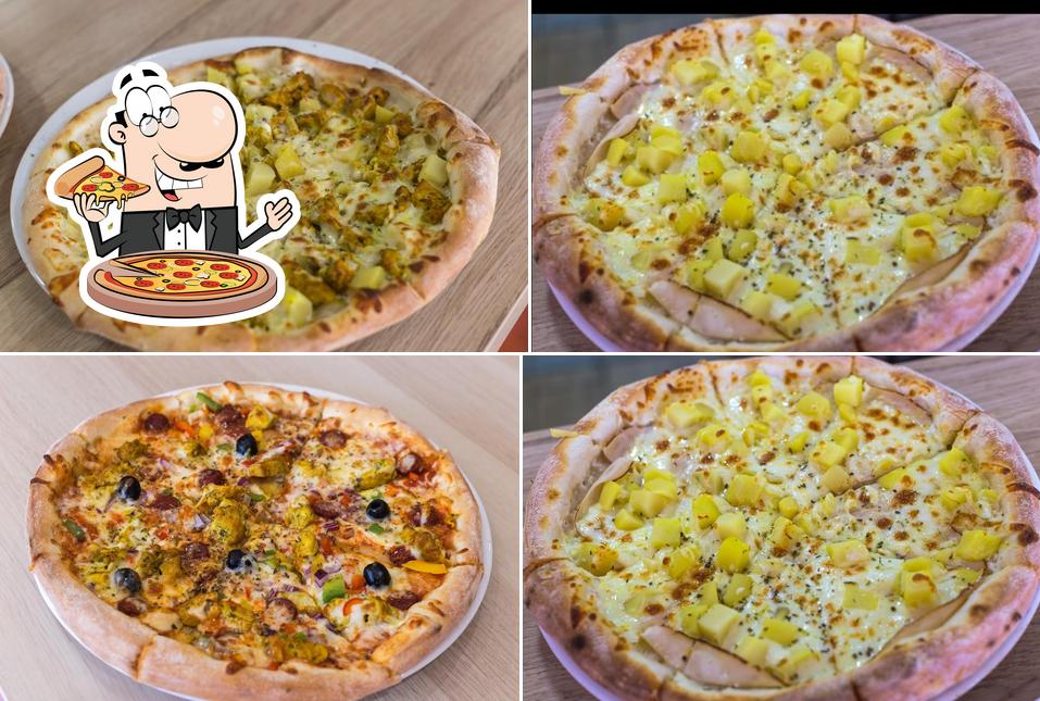 Try out pizza at chrono Pizza