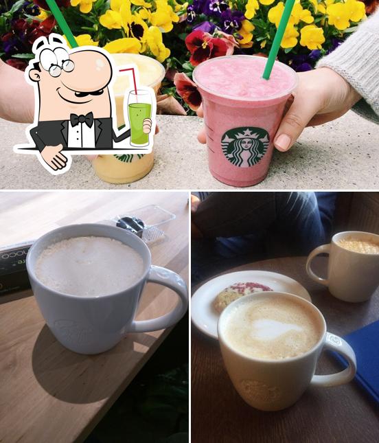 Disfrutra de tu bebida favorita en Starbucks
