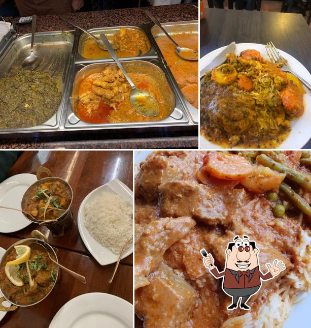 Gerichte im Shahi Curry