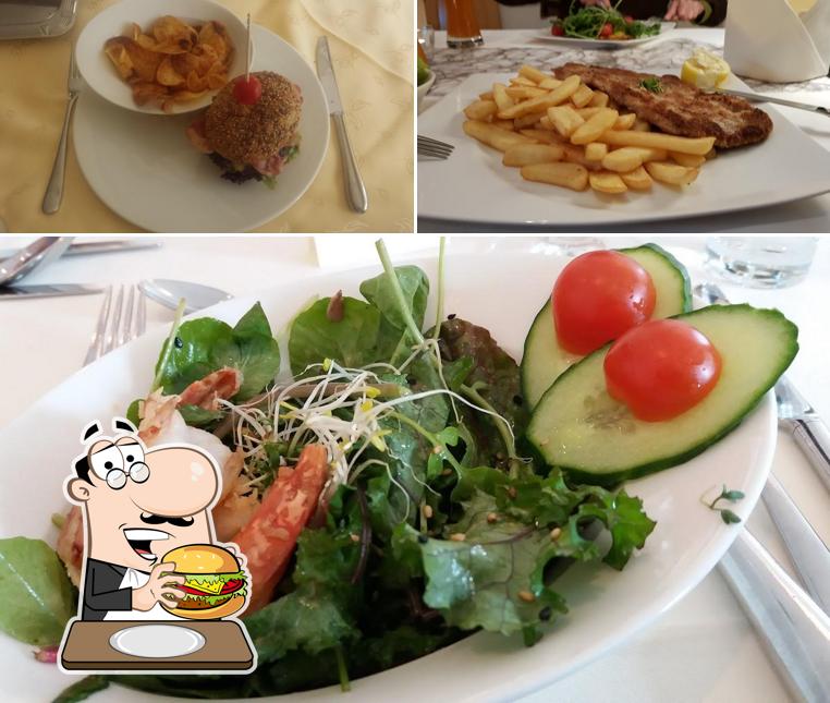 Probiert einen Burger bei Hotel & Restaurant Birkenhof
