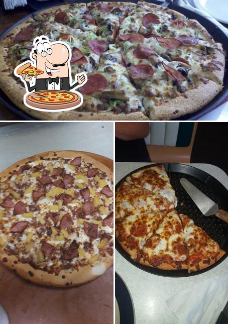 Попробуйте пиццу в "Moe's Pizza"