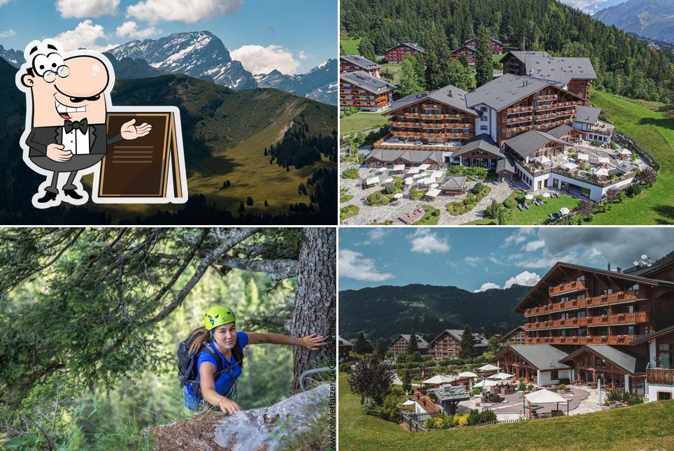 Gli esterni di Chalet RoyAlp Hôtel & Spa