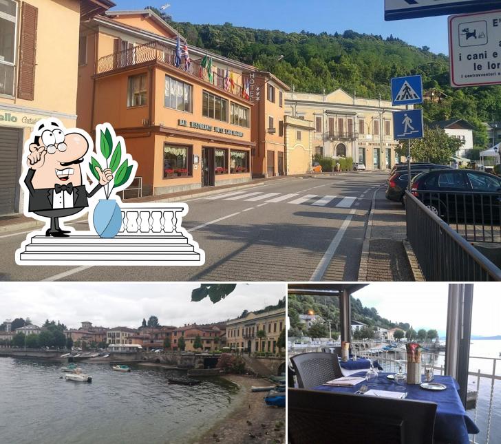 Guarda l'area esterna di Hotel Ristorante Lago Maggiore