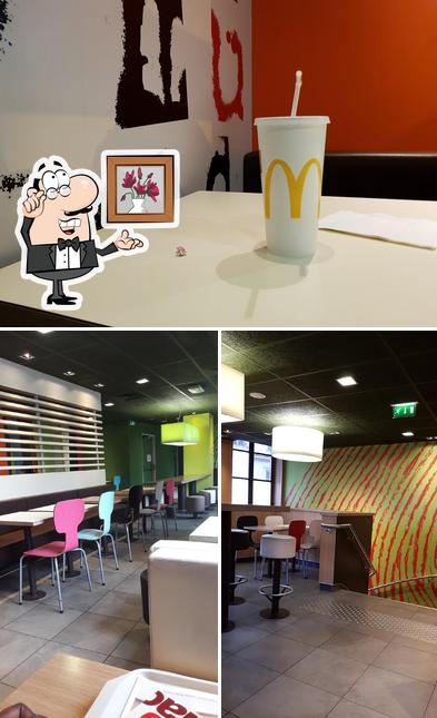 Découvrez l'intérieur de McDonald's