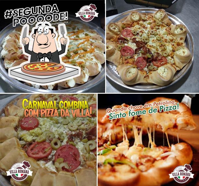 Experimente diversos variedades de pizza