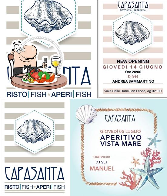 Prenditi la cucina di mare a Capasanta risto-fish•aperi-fish