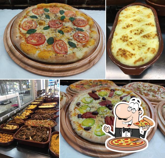 Experimente pizza no Boka Loka Express