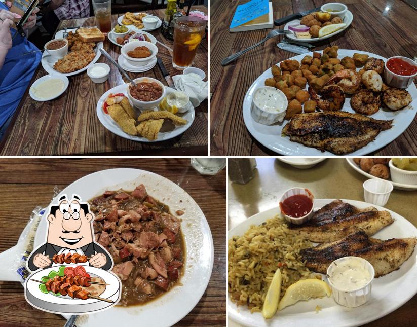 Meals at Vernon's Kuntry Katfish