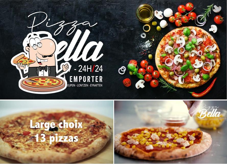 Tómate una pizza en Pizza Bella Baelen