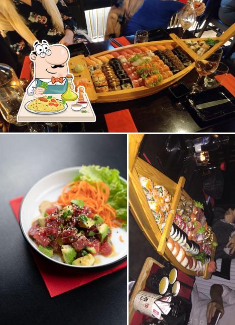 Comida en Japans restaurant Esaki Sushi Hasselt