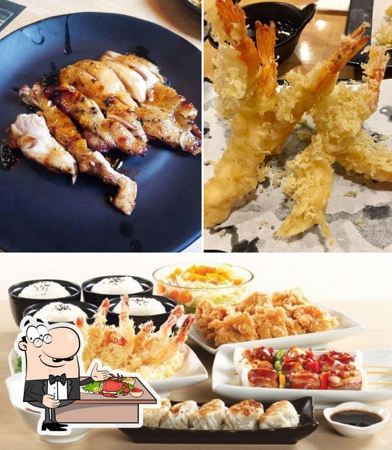 Order seafood at Tempura Japanese Grill