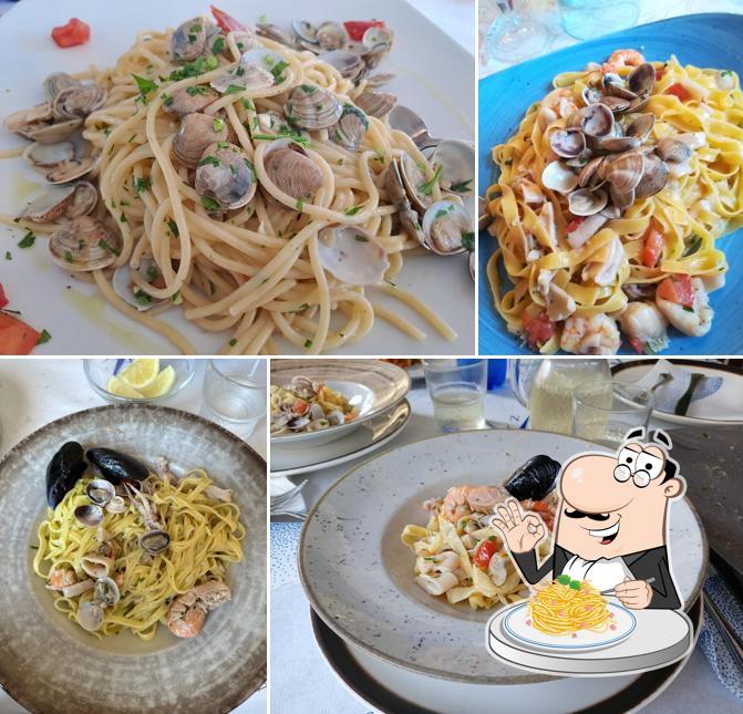 Spaghetti alla carbonara al Trattoria La Quinta