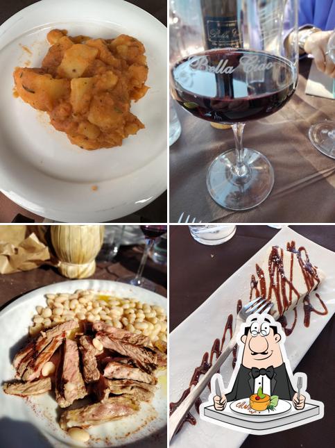 Platti al Ristorante Tripperia Bella Ciao