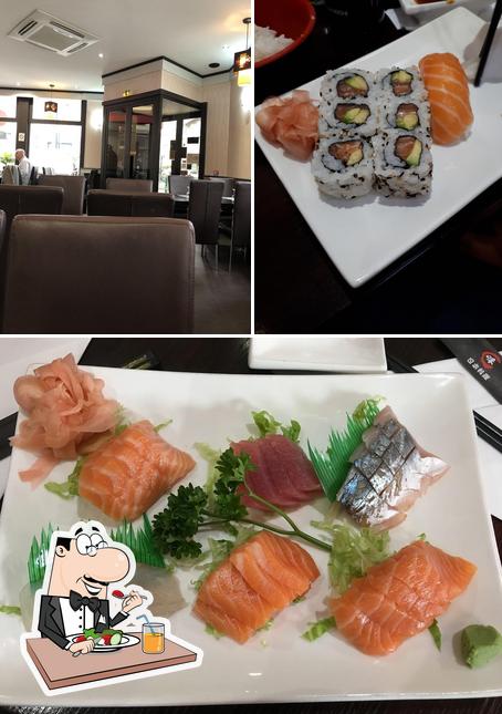 L’image de la nourriture et intérieur concernant Sushi Sashimi Restaurant Japonais